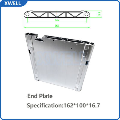 Good price Extruded Aluminum Shell End Plate AL6063 Prismatic Battery Cell for Module Pack Assembly online