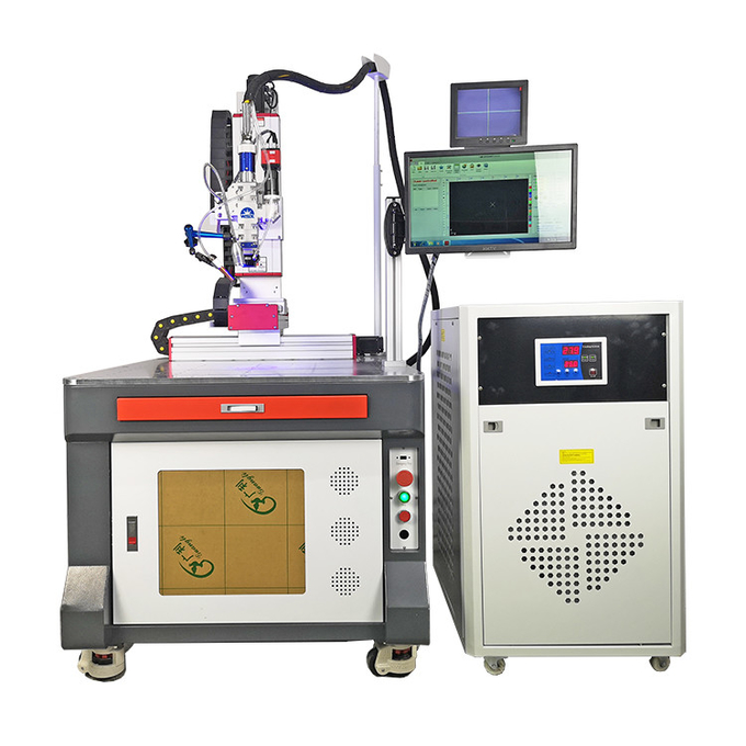Prismatic Battery Laser Welding Machine , 3 Axis Welding Machine