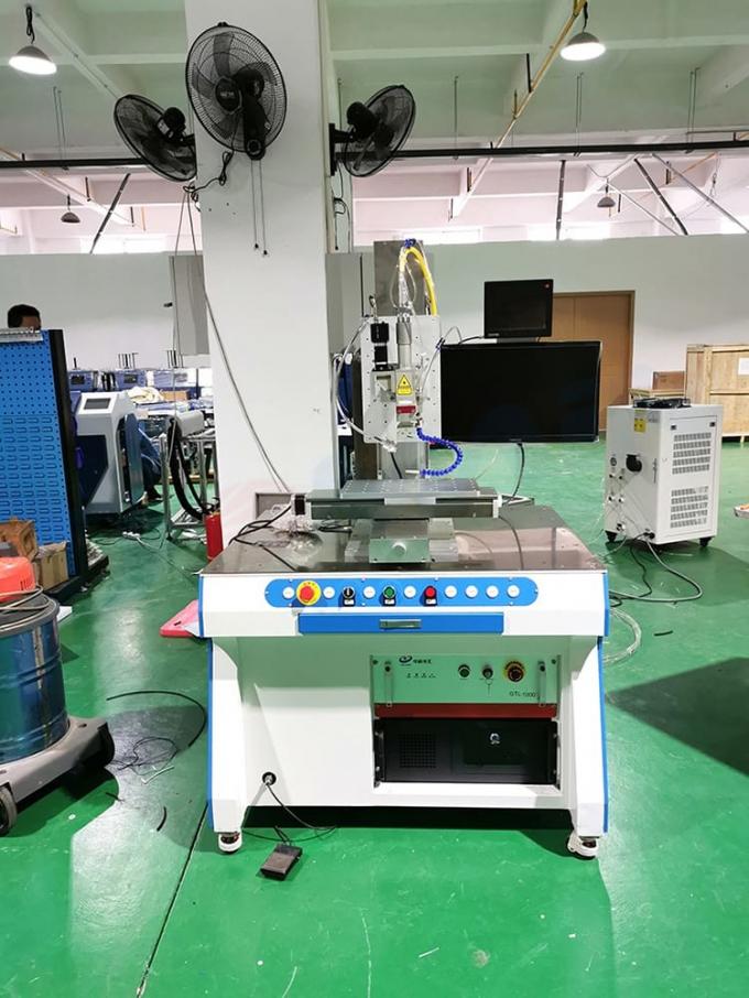 1500 Watt Laser Welding Machine , 4 Axis Laser Spot Welder With QBH